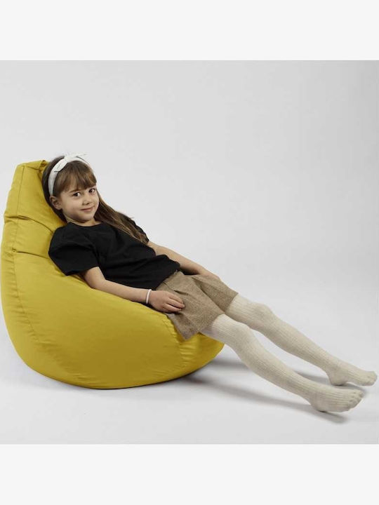 Beanbag Galben 70x60x65 cm