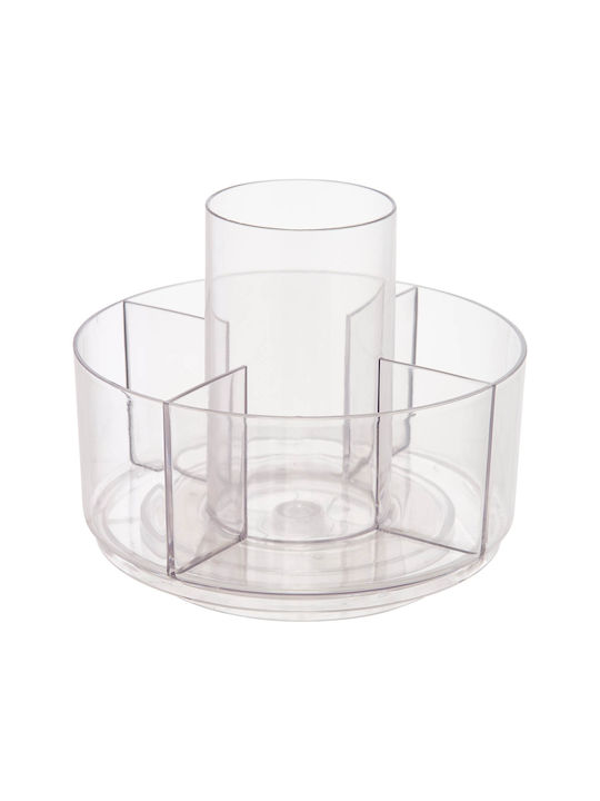 5Five Selena Organizator Auto Din Plastic Transparent