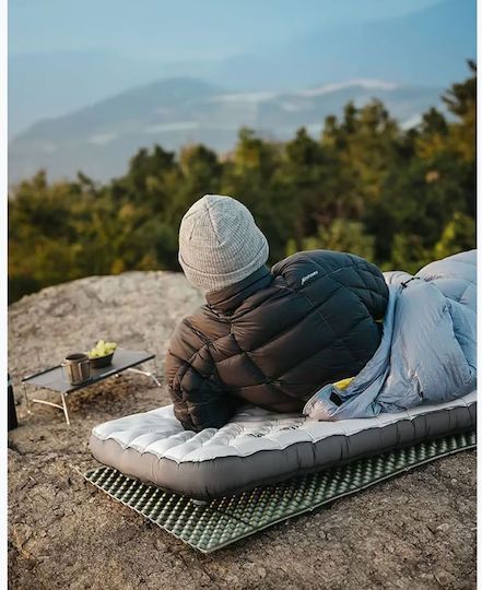 Naturehike Μονό Υπόστρωμα Camping 186x58cm Πάχους 8cm Γκρι