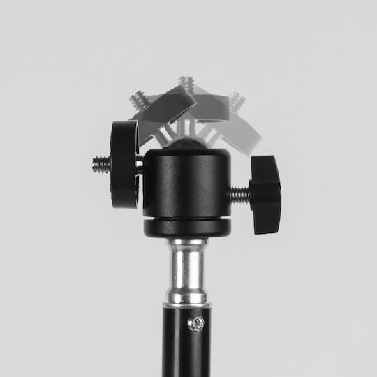 Aluminum Tripod 210 Cm Universal 1/4 Support Adjustable Stable Video Camera Photo Spotlight