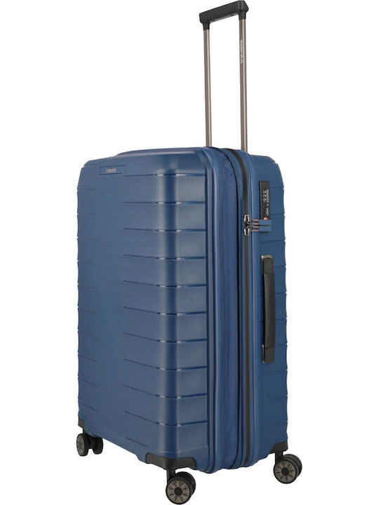 Travelite Mittlerer Hartschalen-Reisekoffer Marineblau