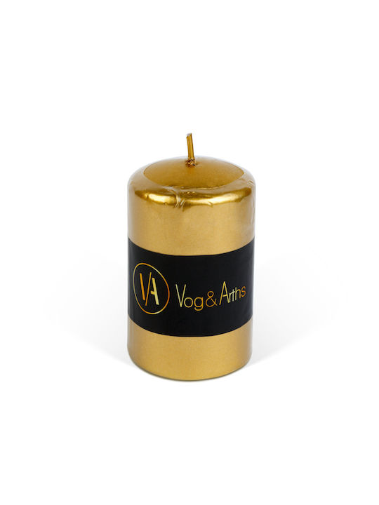 Alista Home Decorative Gold Candle 130gr
