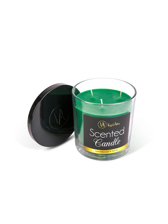 Alista Home Lumânare Aromatică în Borcan cu Miros de Lemn de Santal 350gr