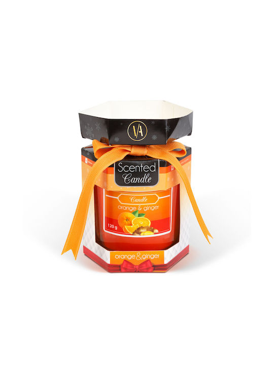 Alista Home Lumânare Aromatică în Borcan cu Miros de Portocală 120gr