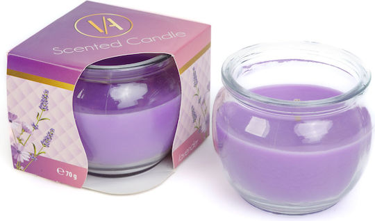 Alista Home Αρωματικό Κερί σε Βάζο με Άρωμα Λεβάντα 70gr