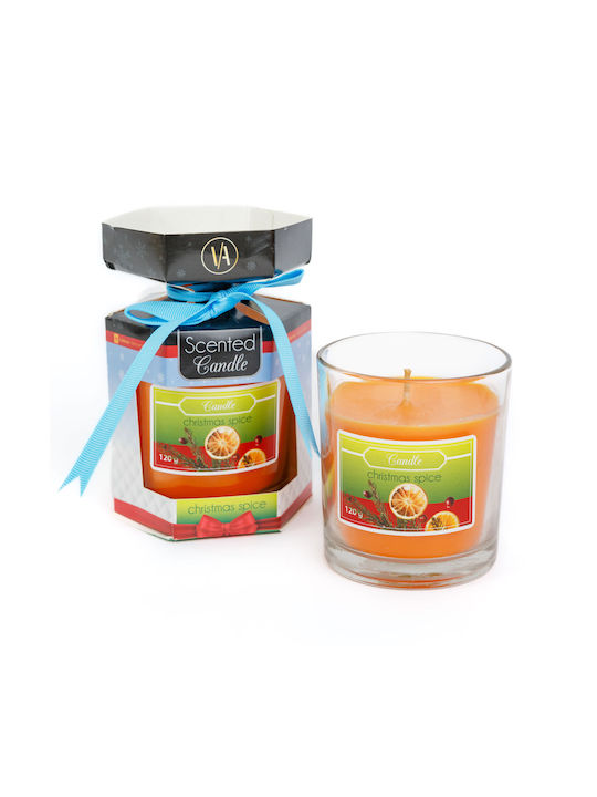 Alista Home Lumânare Aromatică Borcan Portocalie 120gr