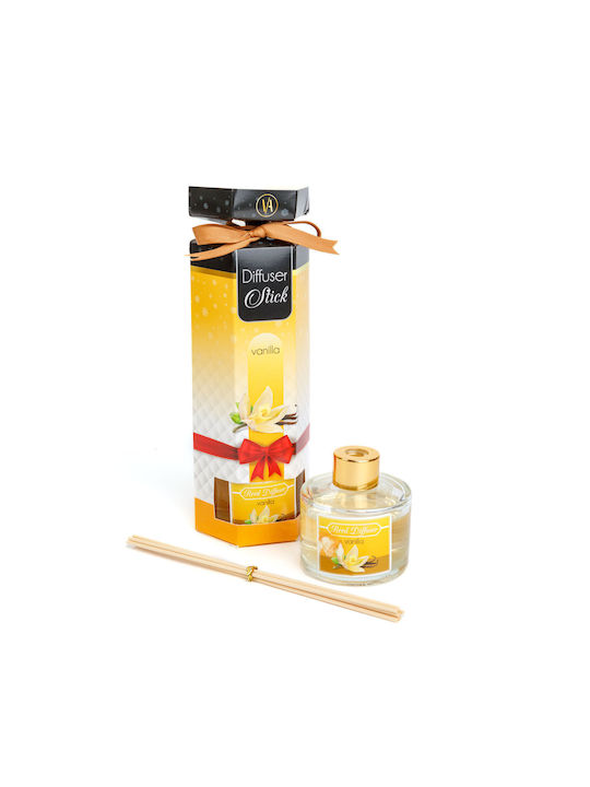 Room Fragrance Diffuser 100 Ml Vanilla Scent Reed Air Freshener