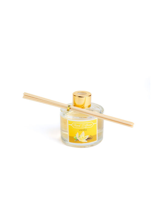 Room Fragrance Diffuser 100 Ml Vanilla Scent Reed Air Freshener