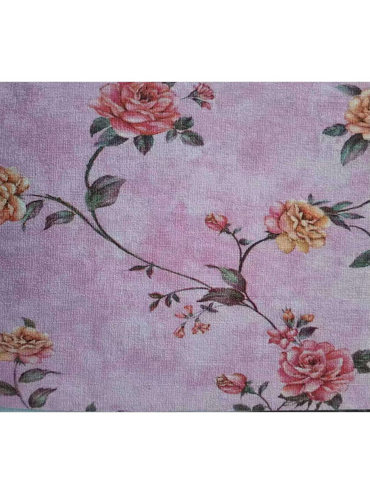 Tapet Autocolant Roz Lavabil 100x50cm