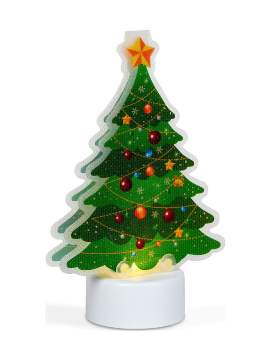 LED Weihnachtsdekorationen mit Bäumen Warmes Licht Batteriebetrieben