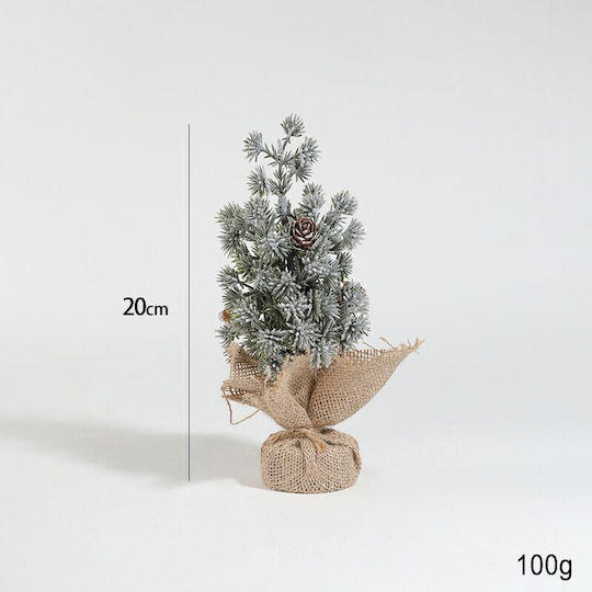 Decorațiune De Masă De Crăciun Flippy Model Mic De Brad Ornament Alb Fulgi De Zăpadă Pentru Birou Interior Plastic De Înaltă Calitate 20 Cm Verde Alb Decorațiune De Masă De Crăciun Flippy Model Mic De Brad Ornament Alb Fulgi De Zăpadă Pentru Birou Interior Plastic De Înaltă Calitate 20 Cm Verde Alb