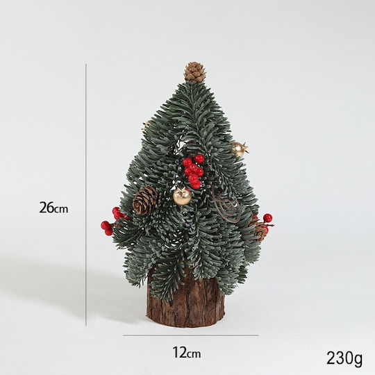 Decoratiune De Masă De Crăciun Flippy Model Pom De Crăciun Mic Birou Interior Plastic 26 X 12 X 12 Cm Verde Decoratiune De Masă De Crăciun Flippy Model Pom De Crăciun Mic Birou Interior Plastic 26 X 12 X 12 Cm Verde