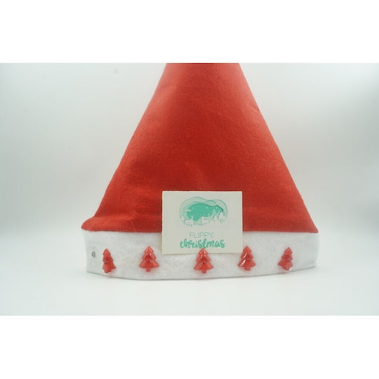 Santa Claus Hat Alista Home Christmas Trees Led Music Red One Size Polyester