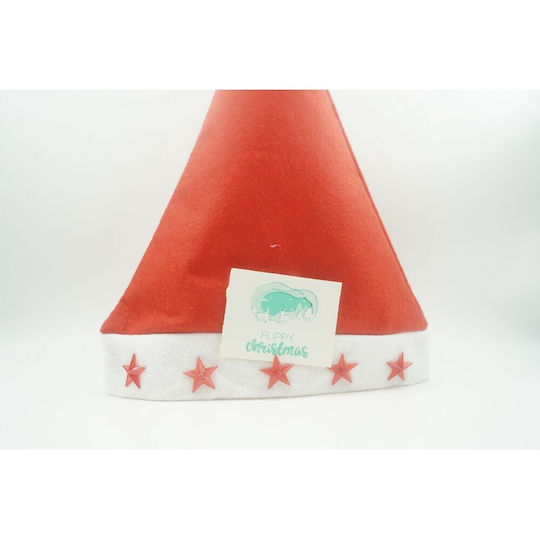 Santa Claus Hat Alista Home Stars Led Music Red One Size Polyester