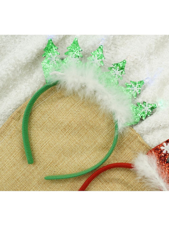Christmas Headband Wreath Green Color Standard Size Alista Home