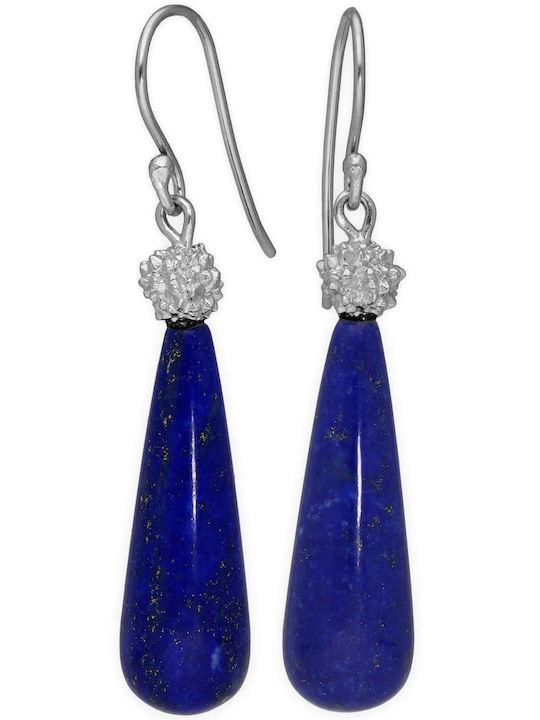 Dangle Earrings Mother Pearl Handmade Silver 925