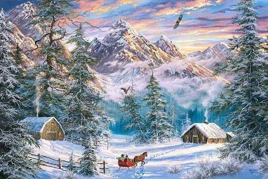 Kinderpuzzle Berg 24 Teile Castorland