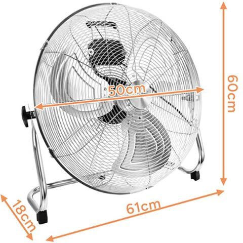 Ruhhy Професионален Вентилатор 130W Диаметър 50см