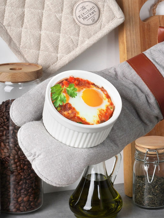 Vilde Formă Pentru Souffle Ceramică 10x5cm 12 Bucăți