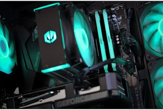 Actina Гейминг Настолен Компютър Ryzen 5-8400F 16GB DDR5 1TB SSD Radeon RX 7600 W11 Home