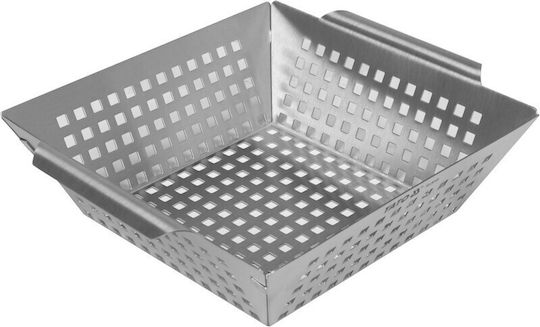 Yato Grill Basket Stainless Steel 26*22*7cm 1 Piece