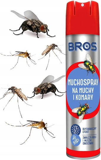 Bros Repelent De Insecte Spray Pentru Muște Țânțari Viespi 250ml