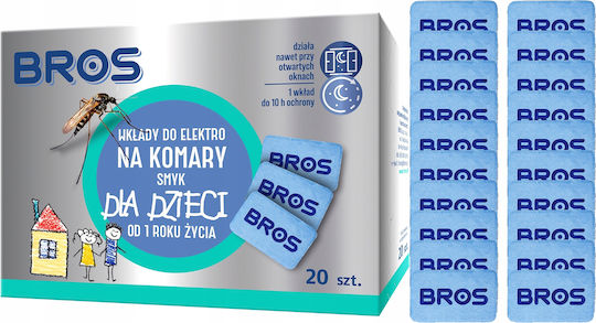 Bros Εντομοαπωθητικές Ταμπλέτες για Κουνούπια 20τμχ