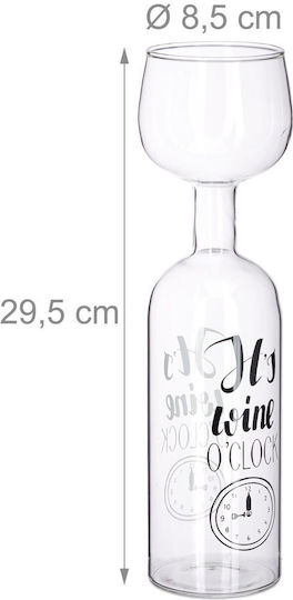 Relaxdays Sticlă Transparentă 750ml
