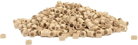 Micro Rings Silicone 100pcs Blonde