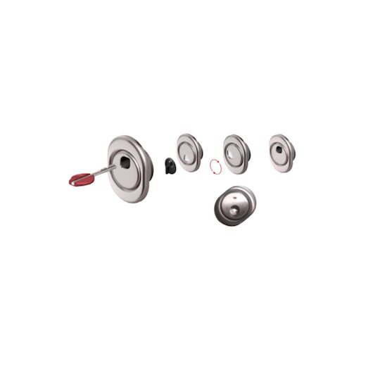 Magnetic Defender Security Disec Mrm10800 Monolito Locks Omega Plus Nickel