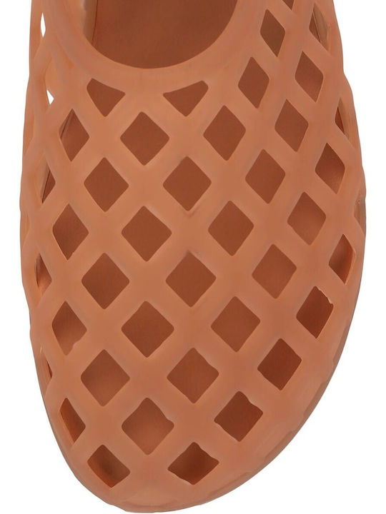 Jeffrey Campbell Women's Flats Ballerinas Jellz Beige 010100425900636