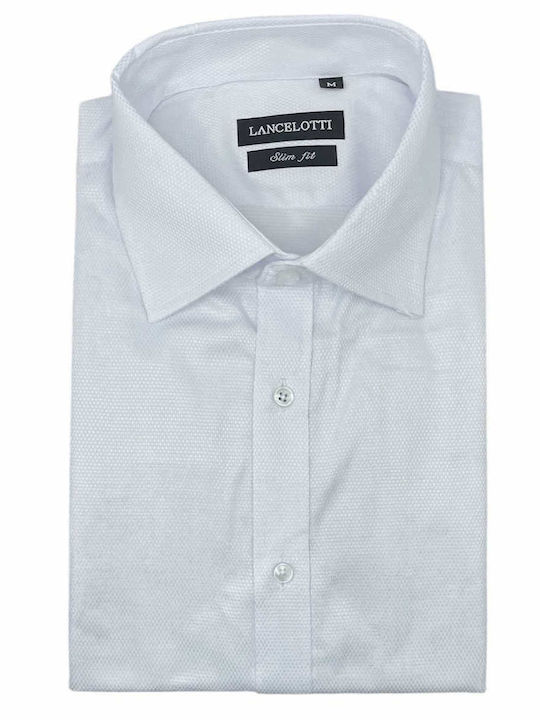 Long-sleeved Cotton Shirt White