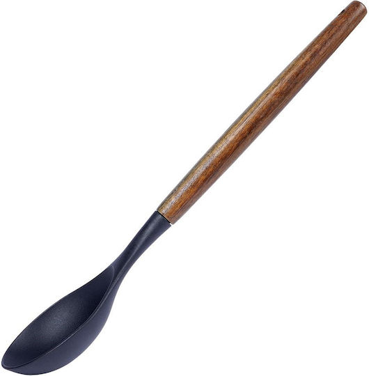 Excellent Houseware Lingură De Bucătărie Din Lemn Neagră 31.5cm