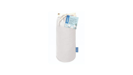 Velfont Wasserdichtes Baby Matratzenschoner Für Bett Weiß mit Fase 60x120cm