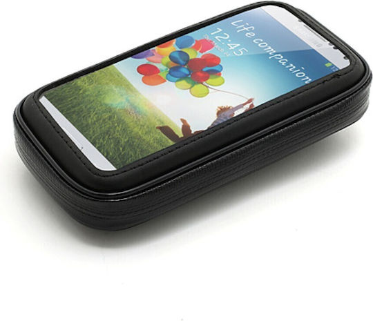 Alista Home Suport Carcasă Telefon Mobil Bicicletă Motocicletă Rezistent la Apă și Șocuri Ecran Tactil Rotativ 360 Negru 4.8 5.4 Inch