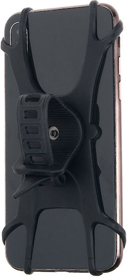 Suport Telefon din Silicon pentru Bicicletă Motocicletă Trotinetă 4-7 Inch Negru