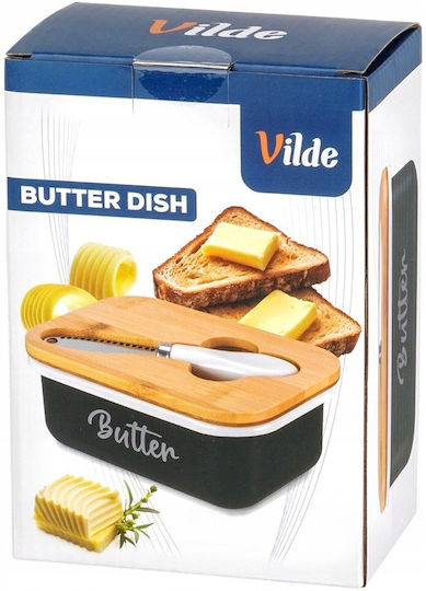 Vilde Βουτυριέρα Μεταλλική Λευκή