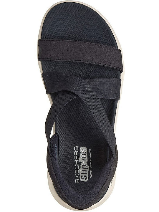 Go Walk Flex Γυναικεία Σανδάλια Navy Μπλε