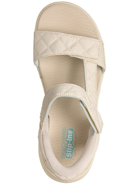 Go Walk Glidestep 2.0 Γυναικεία Σανδάλια Μπεζ