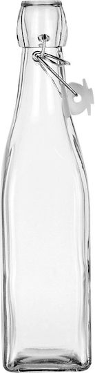 Orion Sticlă De Apă Din Sticlă Cu Clemă Transparentă 530ml