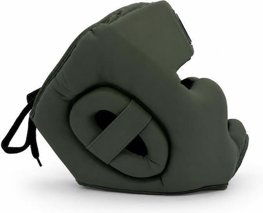 Chosen Adult Full Face Boxing Helmet Made of Synthetic Leather Green