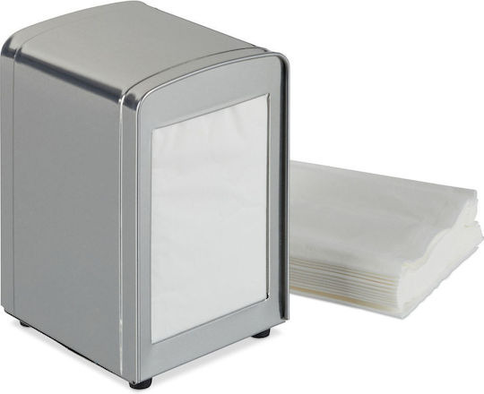 Relaxdays Χαρτοπετσετοθήκη Μεταλλική 15x9.5x11cm 10025508 Relaxdays Χαρτοπετσετοθήκη Μεταλλική 15x9.5x11cm 10025508