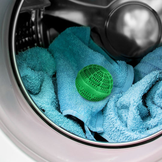 Set 4 Eco-friendly Washing Balls Relaxdays Green 9.5x10.5cm