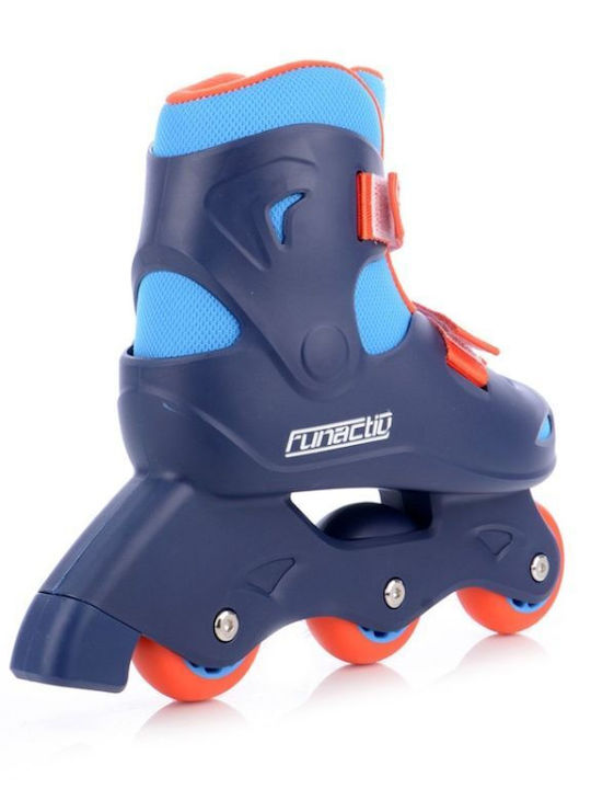 Funactiv Zoomy Inline Регулируеми Ролери Сини Детски