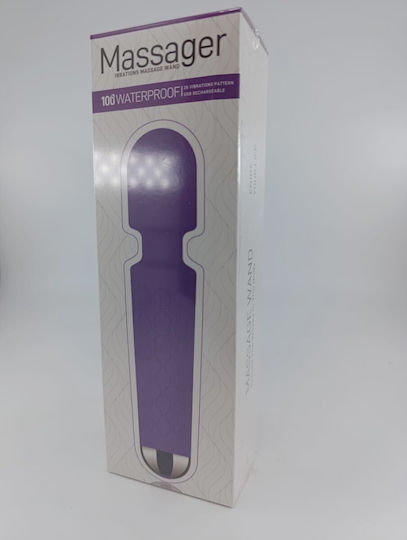 STD Luna Vibrator Masaj 20cm Violet