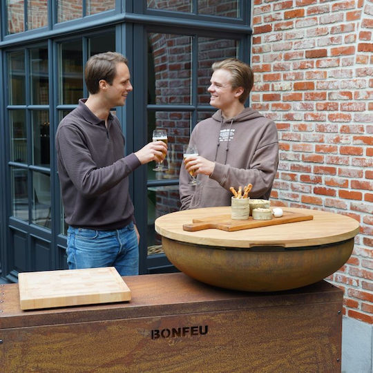 Bonfeu Bonteak Дървен Плот Bonbiz Xl