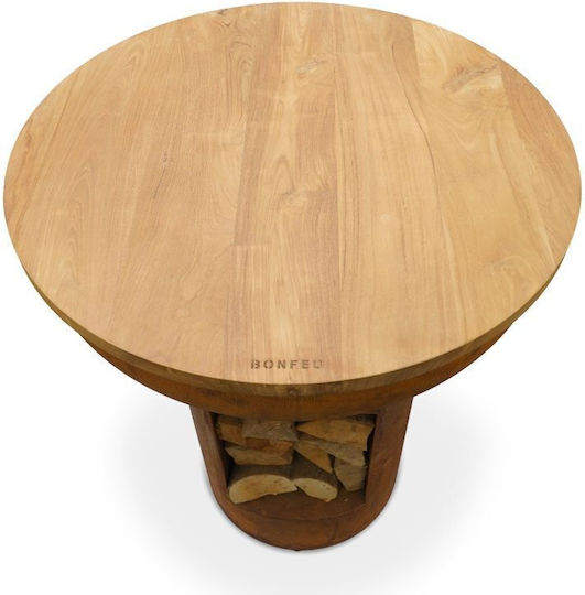 Bonfeu Bonteak Дървен Плот Bonbiz Xl