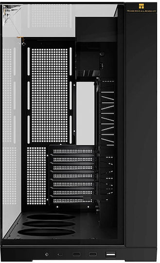 Thermalright A70 Gaming Midi-Turm Computergehäuse mit Seitenfenster Schwarz