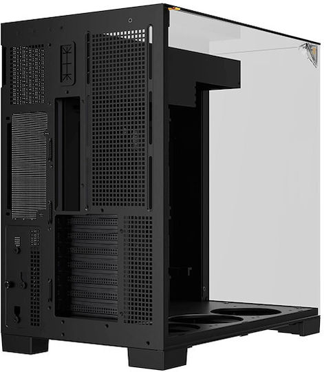 Thermalright A70 Gaming Midi-Turm Computergehäuse mit Seitenfenster Schwarz