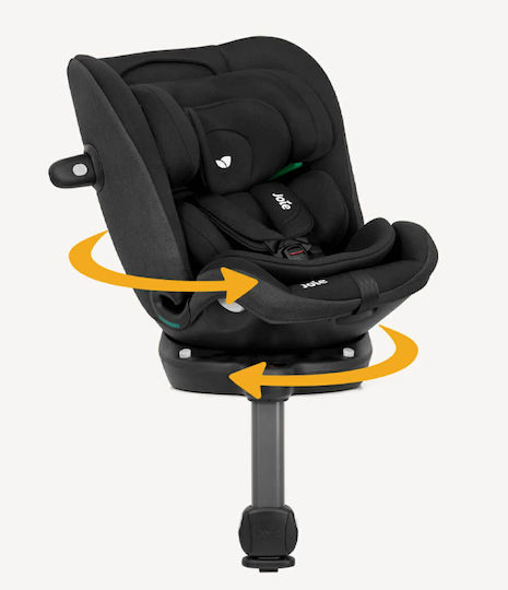Joie I-Spin 360 i-Spin Καθισματάκι Αυτοκινήτου i-Size με Isofix Raven